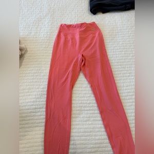 Gymshark Whitney Simmons coral leggings size small